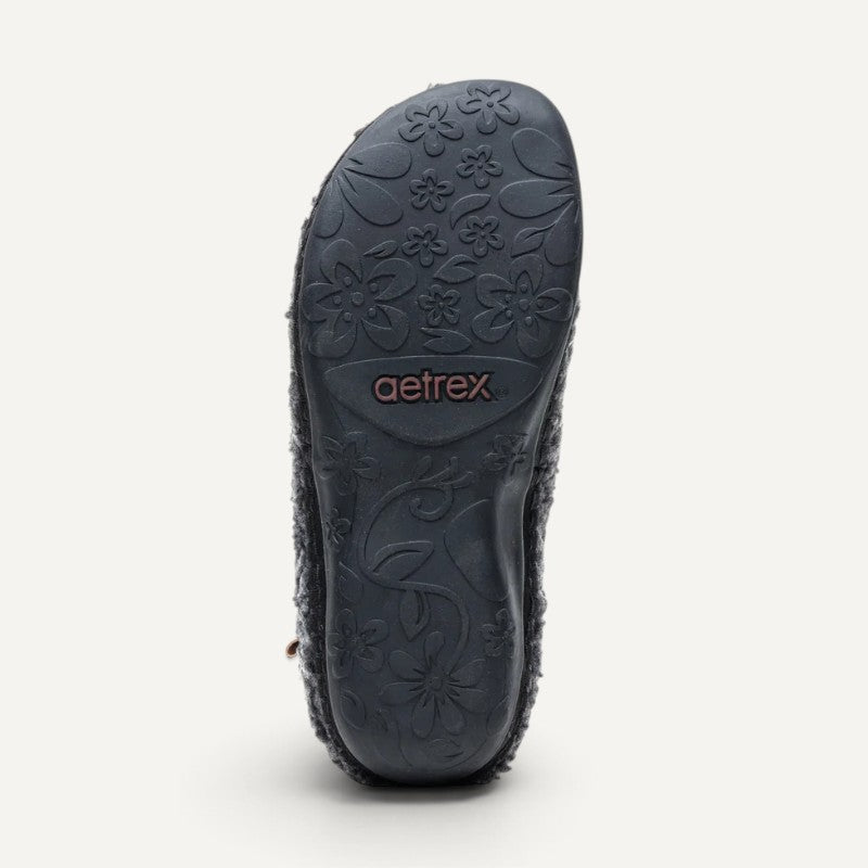 Malina Slipper Charcoal