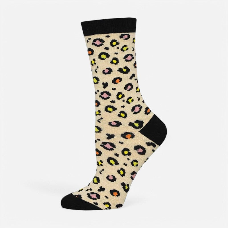 Bamboo Leopard Print Ivory