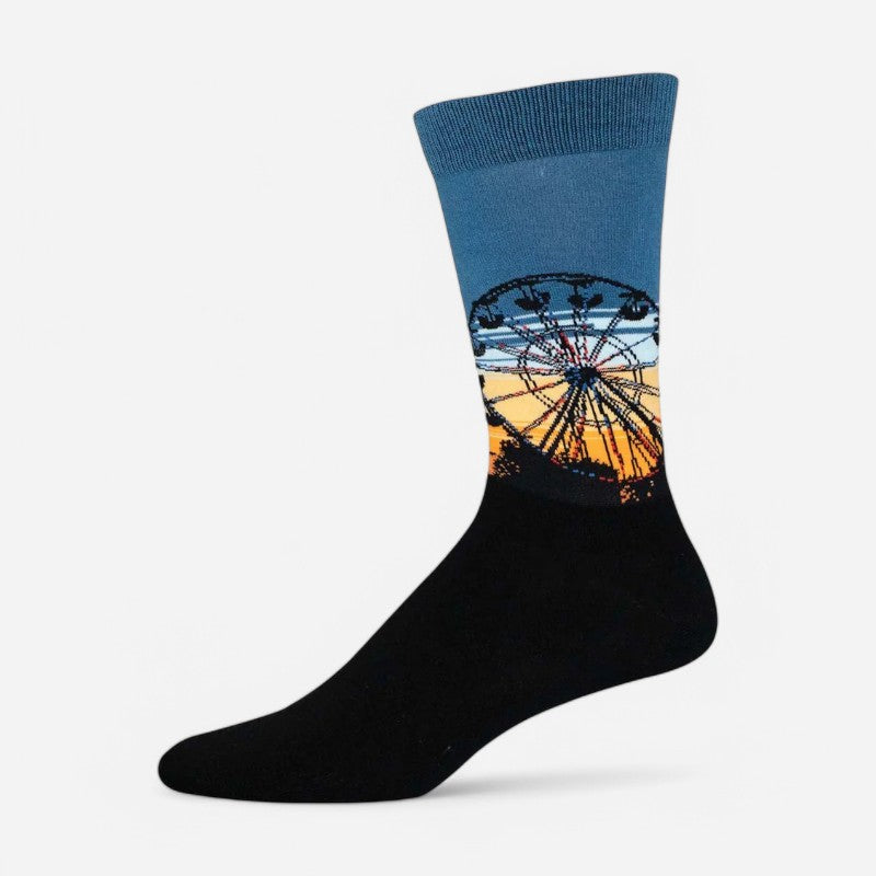Men's Bamboo Sunrise at the State Fair Blue
