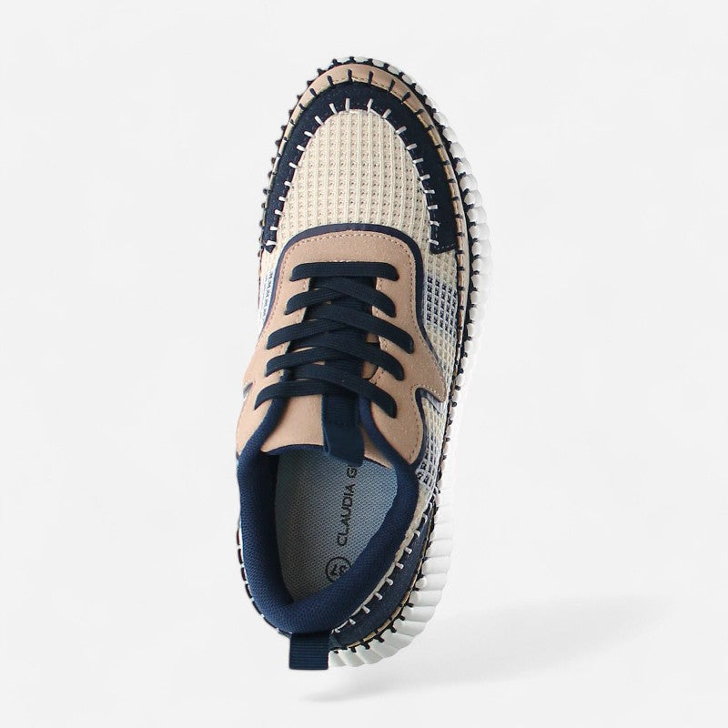 2BR0040101 Navy/Beige