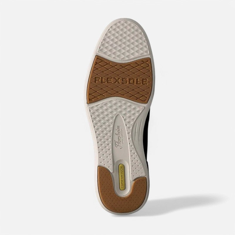 Men s Launch Knt Elastic Lace Slip On Grey