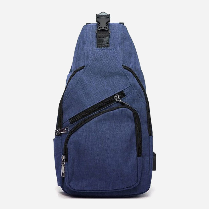 NuPouch Anti-Theft Day Pack Large Navy