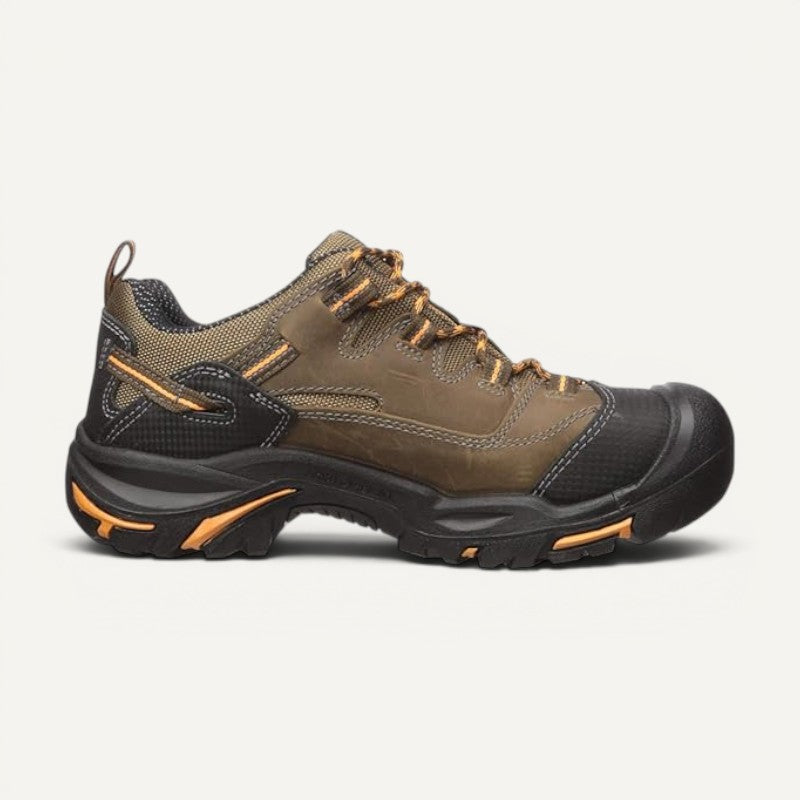 Utility Men's Braddock Low Soft-Toe Cascade/Orange Ochre