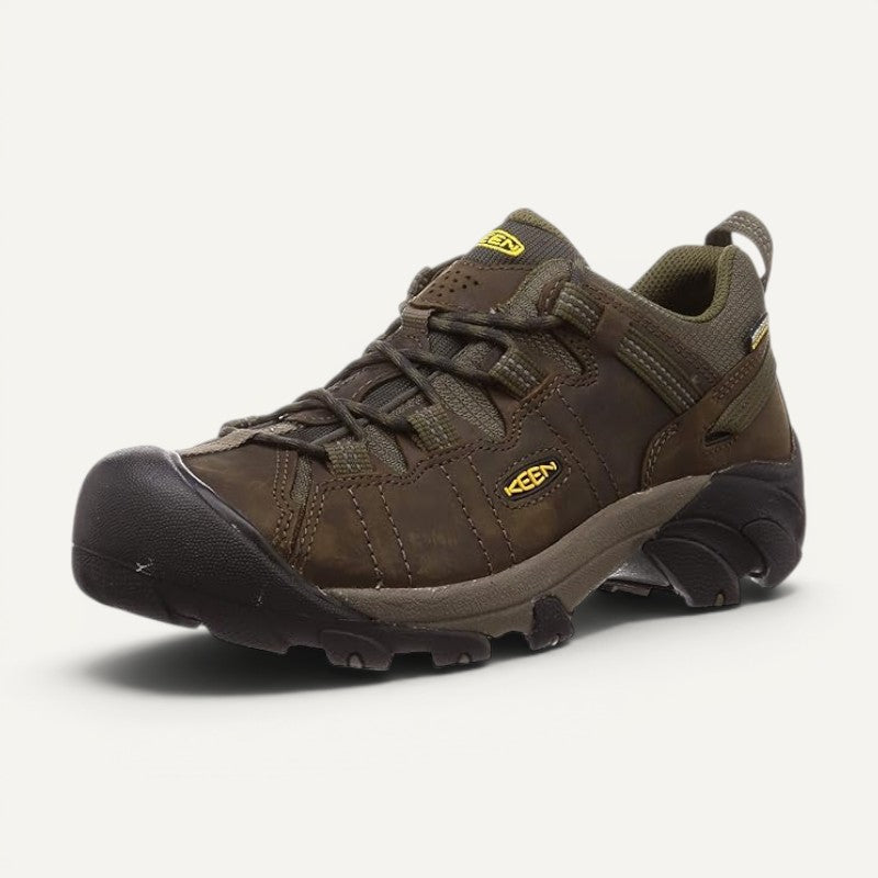 Men's Targhee II Low Waterproof Canteen/Dark Olive