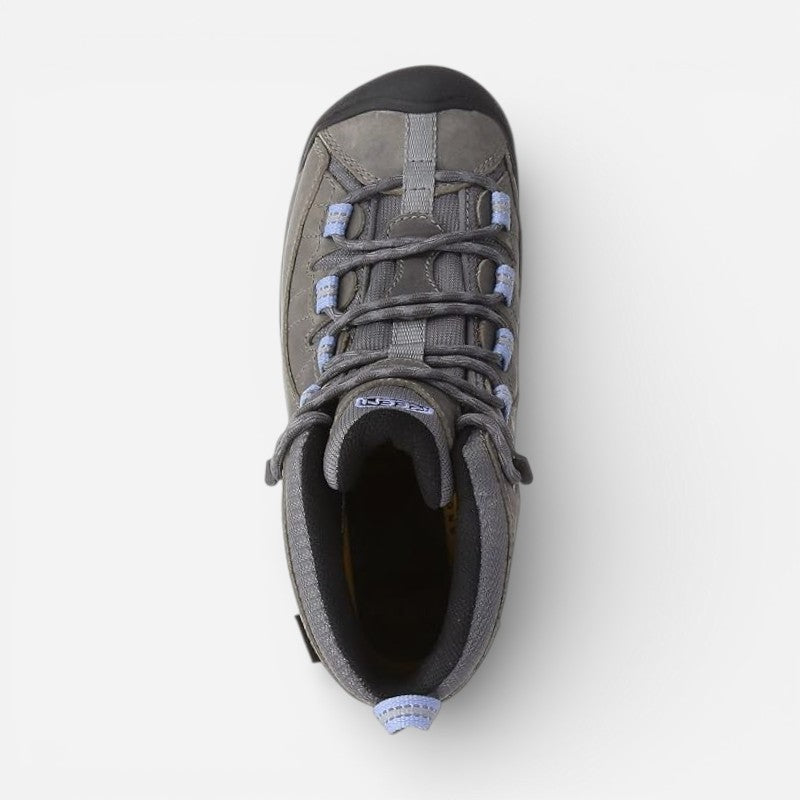 Women's Targhee II Mid WP Steel Grey/Hydrangea