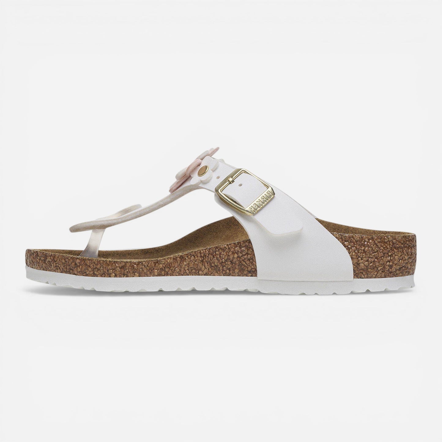 Gizeh Kid's White Birko-Flor Narrow