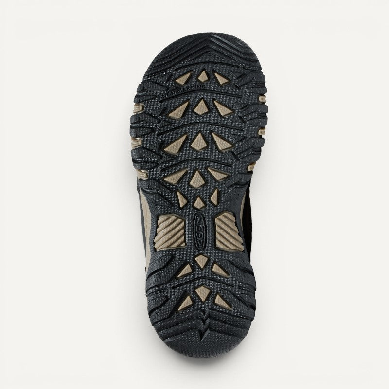 Big Kid's Targhee Iv Low Waterproof Dark Olive/Gold Flame