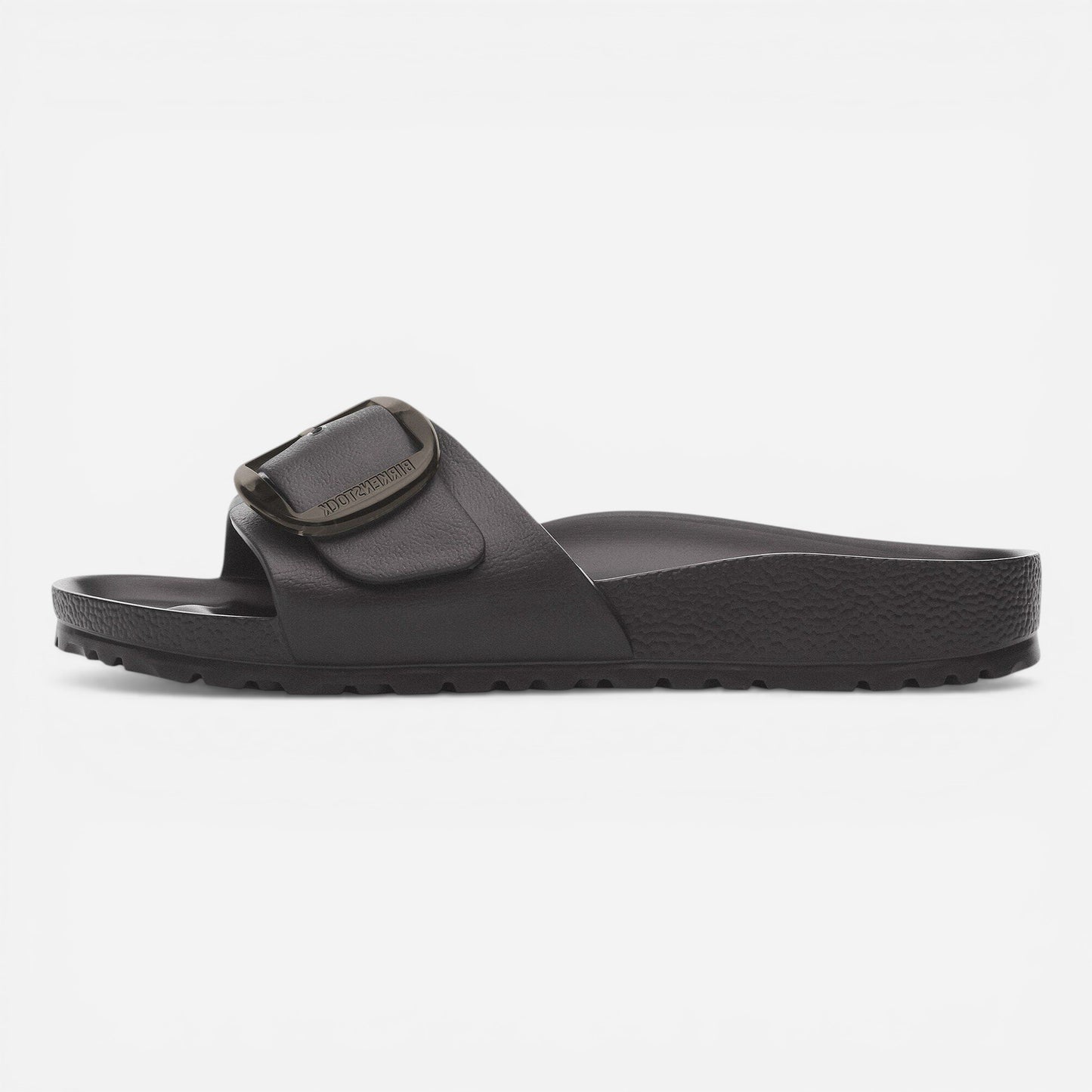 Madrid Eva Big Buckle Black Narrow