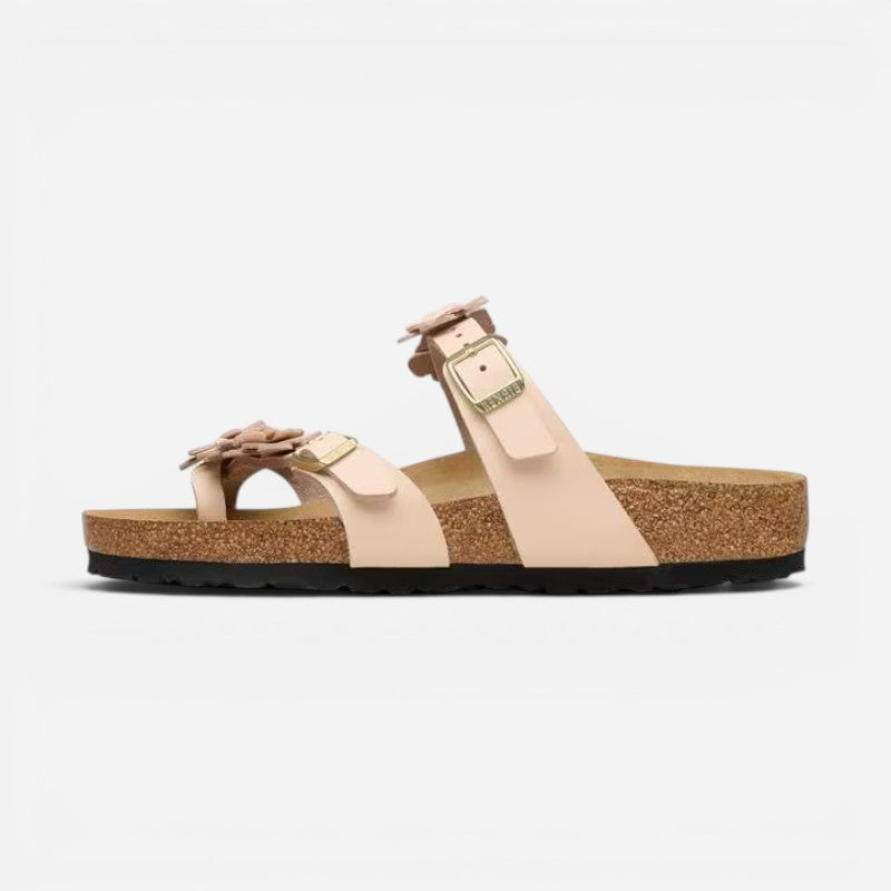 mayari flowers leather light rose regular
