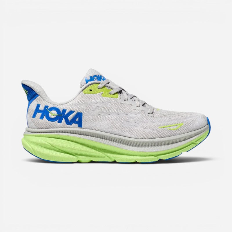 Men's Clifton 9 Stardust/Electric Cobalt