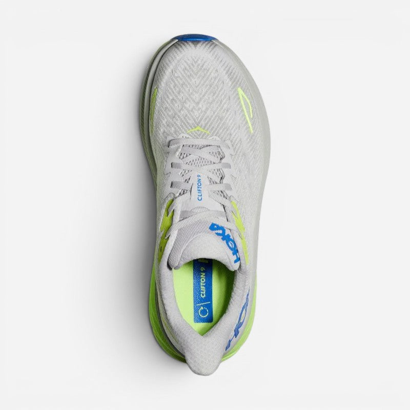 Men's Clifton 9 Stardust/Electric Cobalt