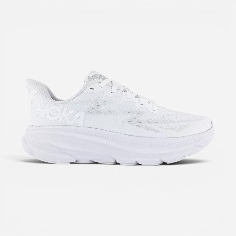 Women's Clifton 9 White/White
