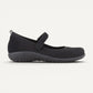 Taranaki Mary Jane Knit Black