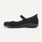 Taranaki Mary Jane Knit Black
