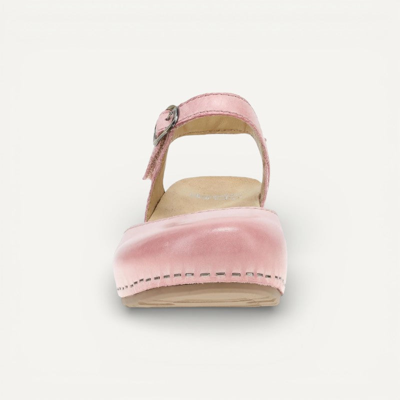 Tiffani Pink Milled Leather