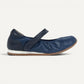 naot pure mary jane sapphire leather combo