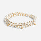 Metal Wrap Classic Teardrop Silver/Gold