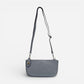 Mini Crossbody Wristlet Clutch Blue Grey