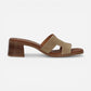 Parker Teak Suede