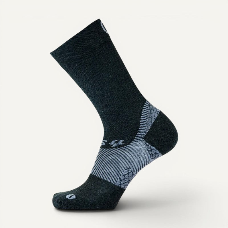 FS4 Merino Plantar Fasciitis Crew Black