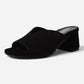 Pollie Black Suede