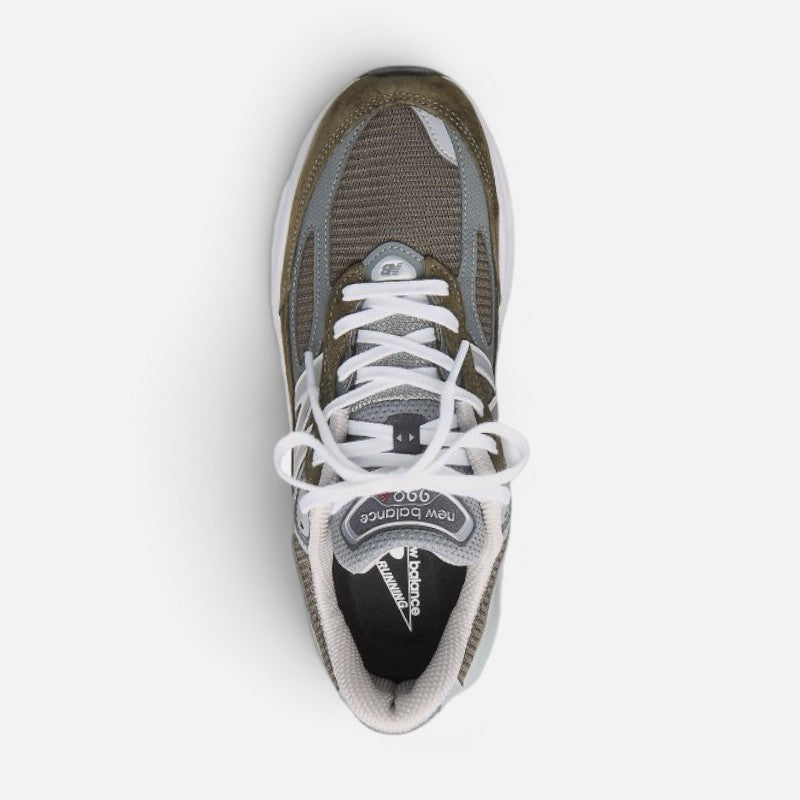 Unisex 990 V6 Olive/Grey