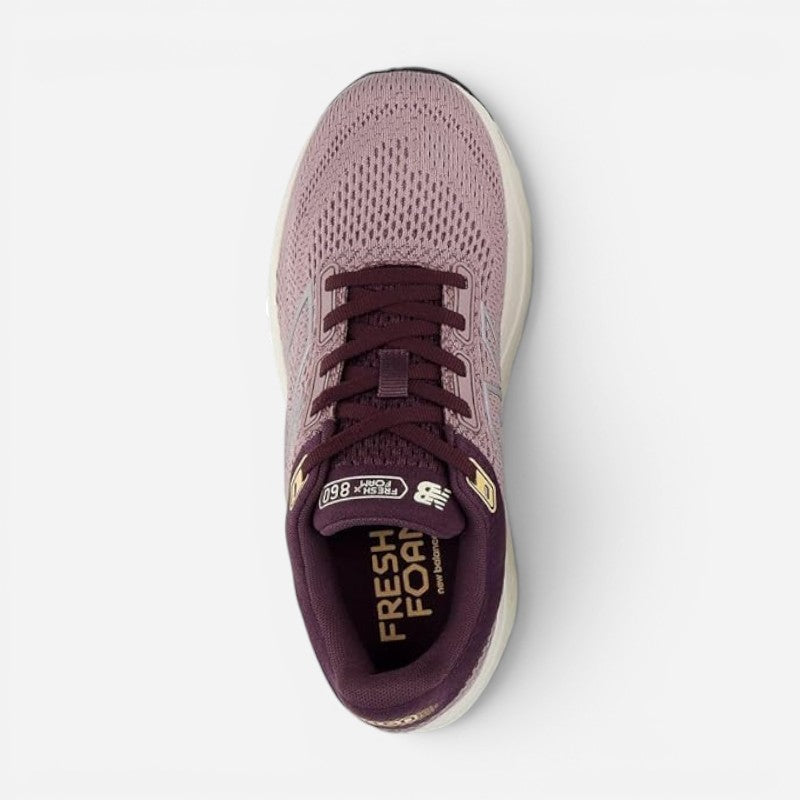 Women's Fresh Foam X 860 V14 Ice Wine/Plum Brown