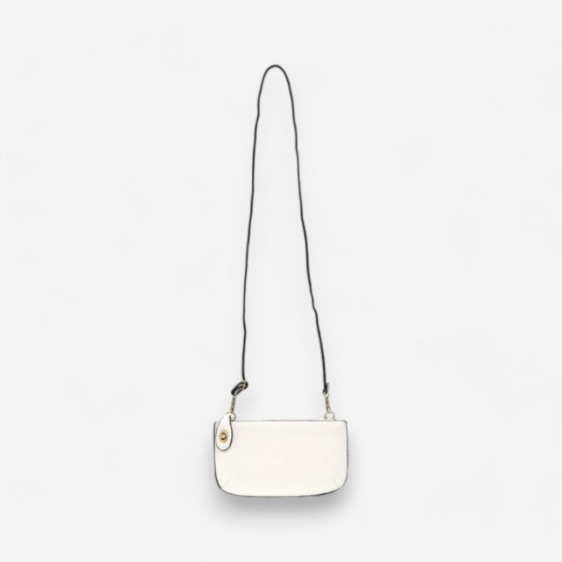 Mini Crossbody Wristlet Clutch Black