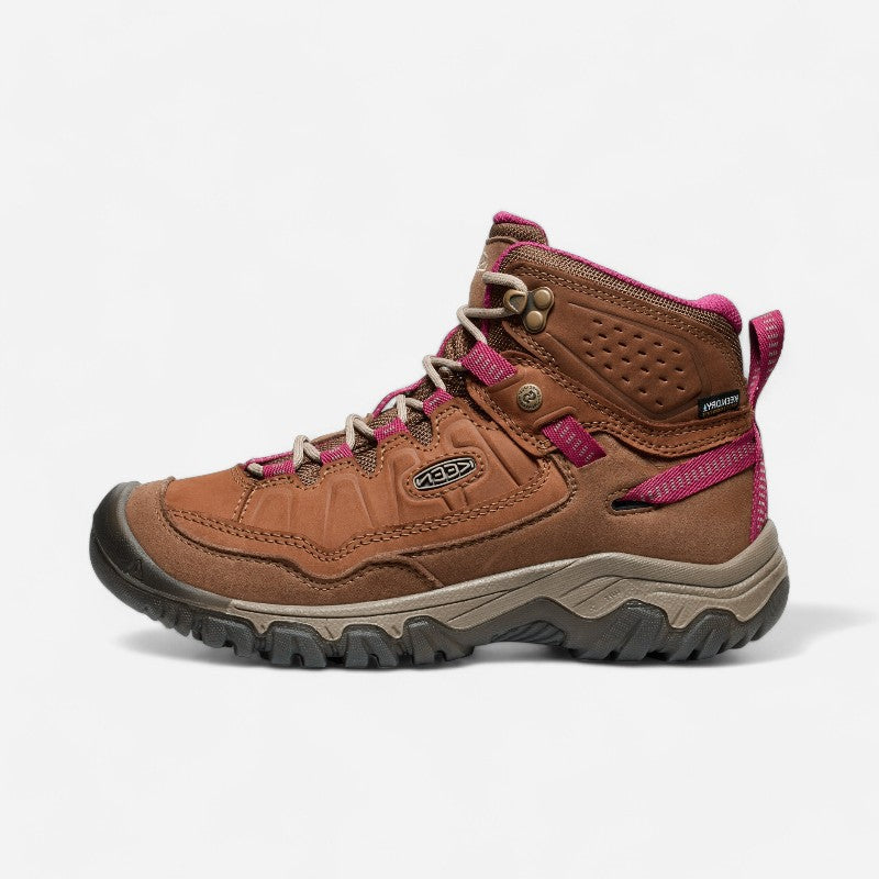 Women's Targhee IV Mid Waterproof Bison/Beaujolais