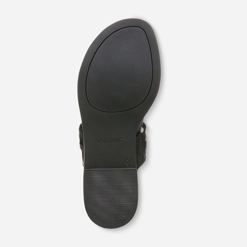 Alvana Black Leather