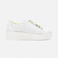 Julika 80 White/Silver-Multi