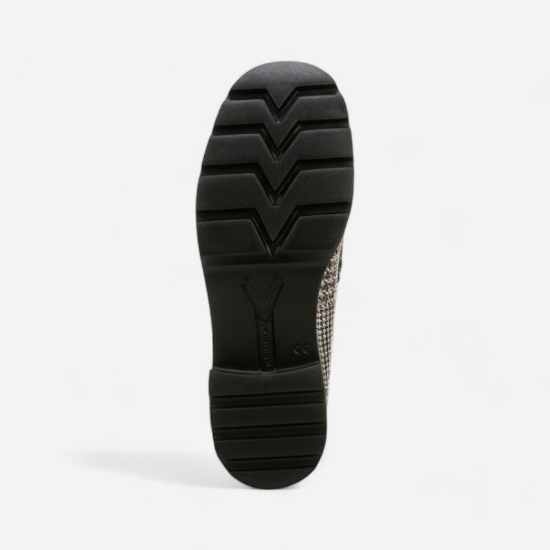Fillmore Black/White Suede