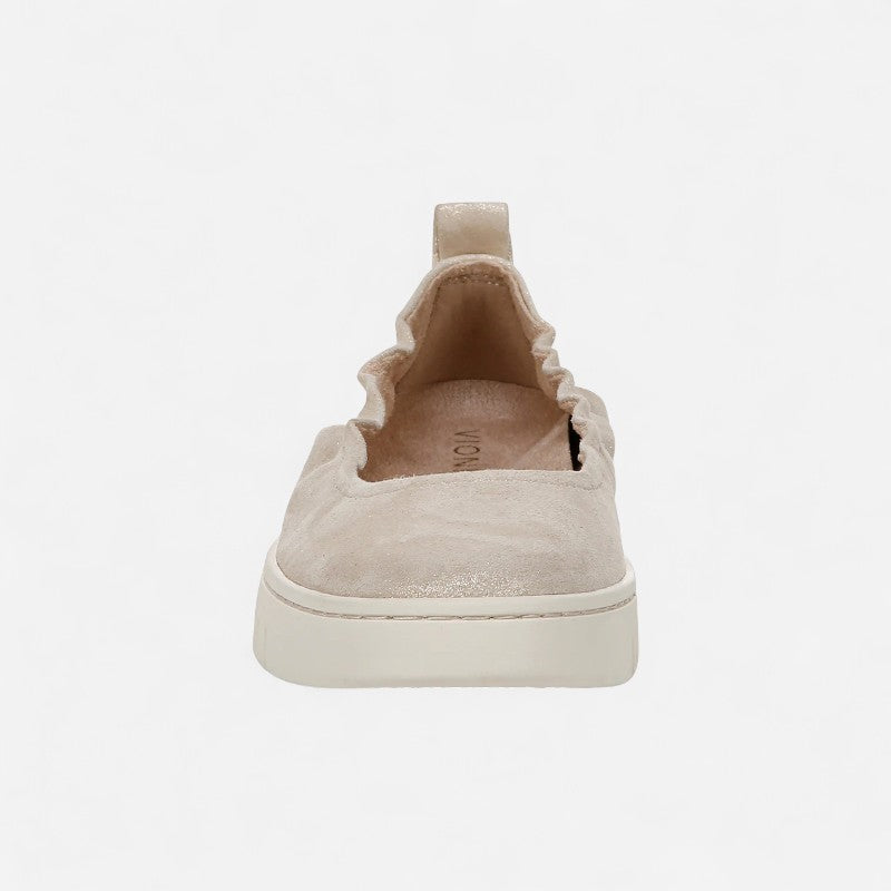 Uptown Ballet Gold Leather
