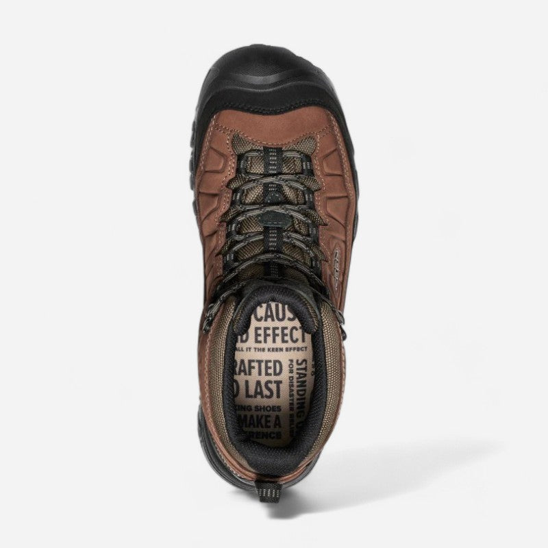 Men's Targhee IV Mid Waterproof Bison/Black