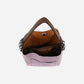 Classic Hobo Handbag Soft Purple/Coffee