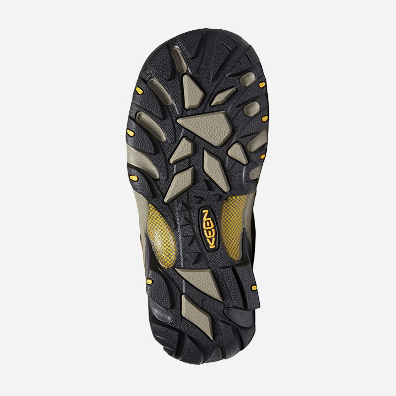 Men's Targhee II Waterproof Wide Cascade Brown/Golden Yellow