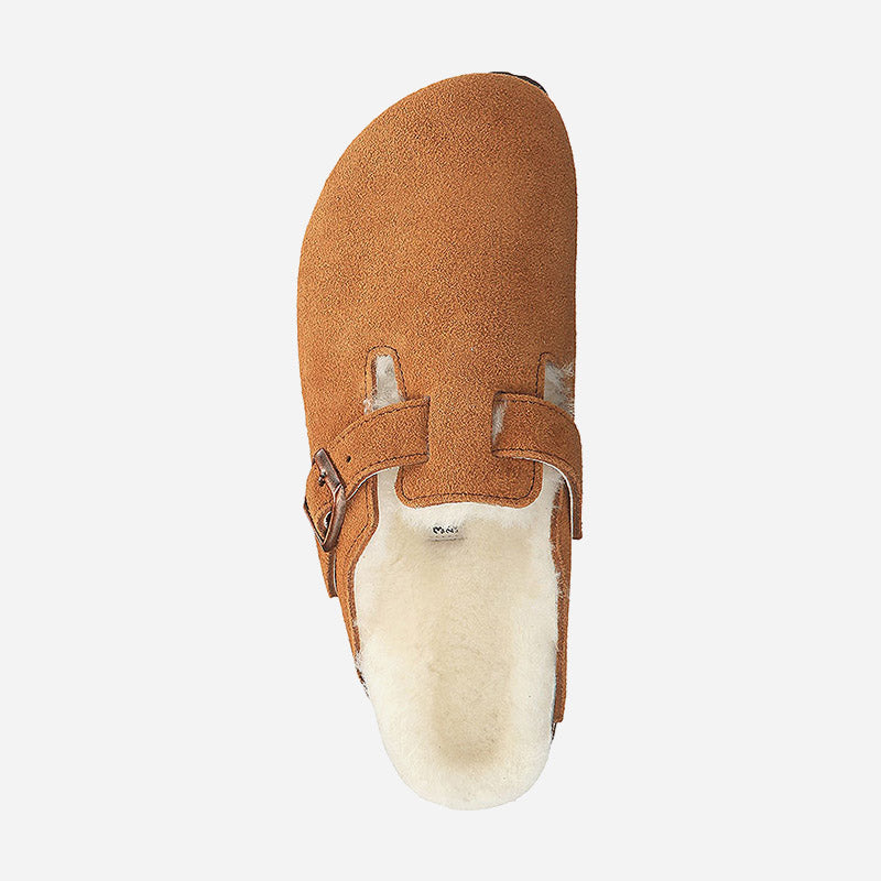 Boston Shearling Mink Suede Leather Regular