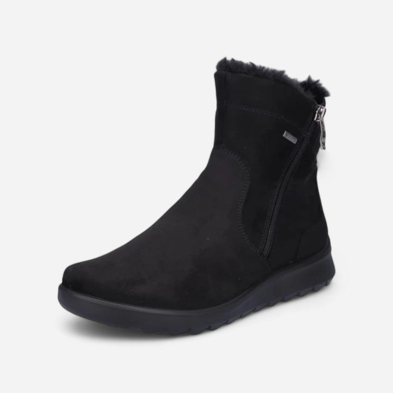 Tracy Black Hydro Microsuede