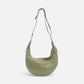 Rhea Slouchy Crescent Shoulder Crossbody Bag Sage