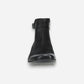 Fergie Black Burnished Suede