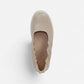 Uptown Ballet Gold Leather