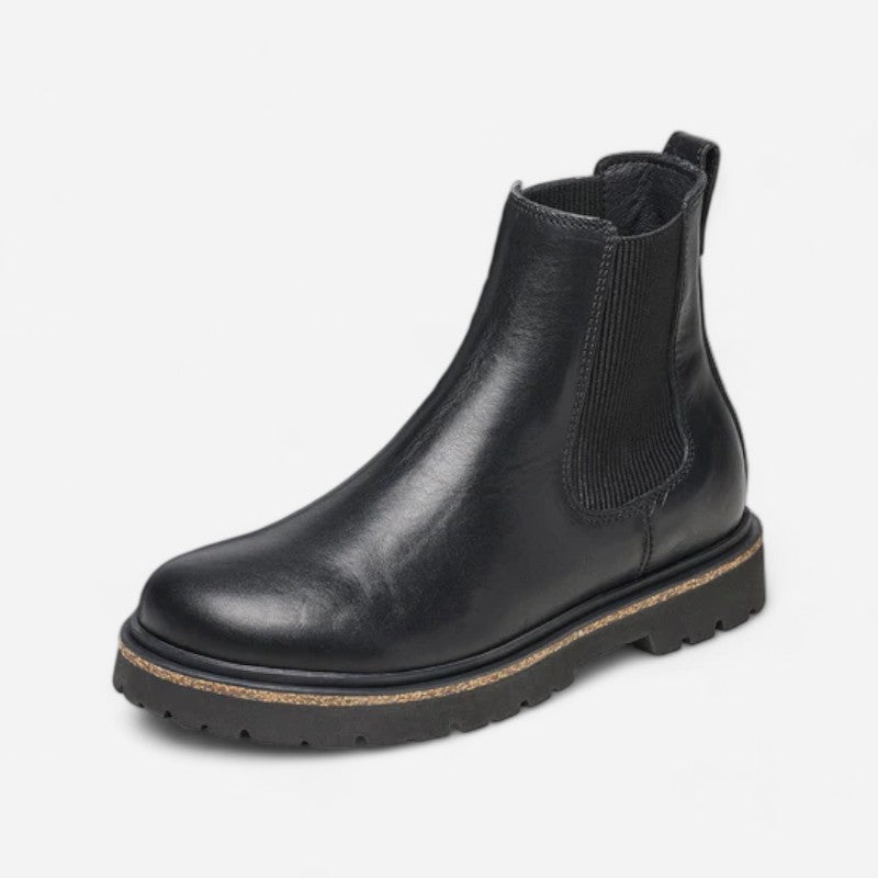 Highwood Slip-On Leather Coin Nubuck Leather Regular