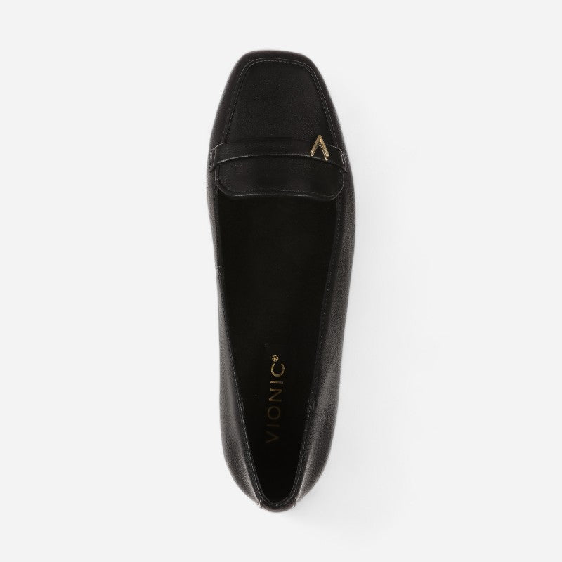 Hayes Black Leather