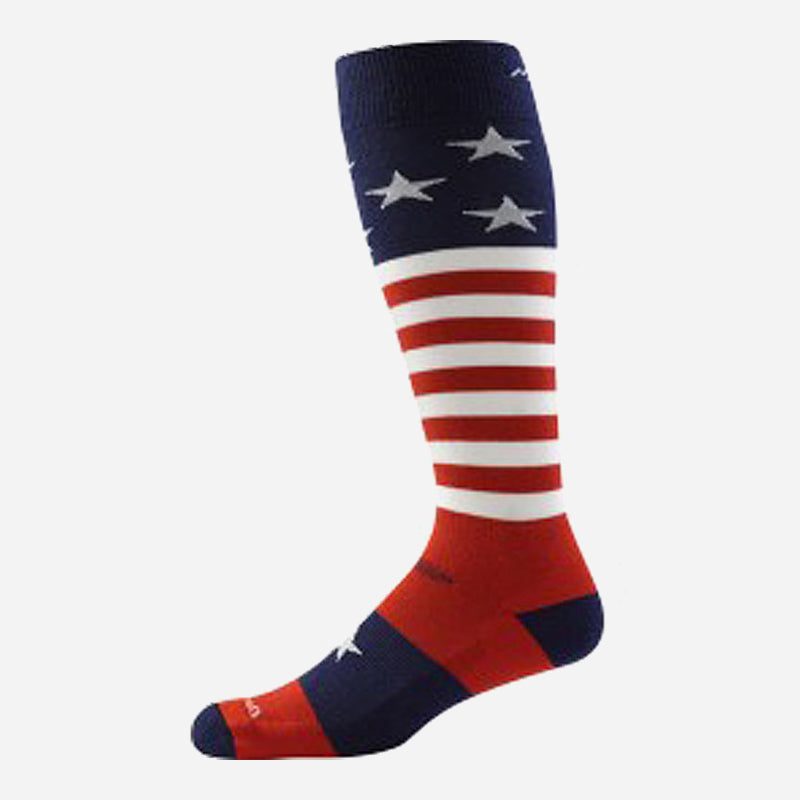 Men's Captain America OTC With Cushion Stars And Stripes