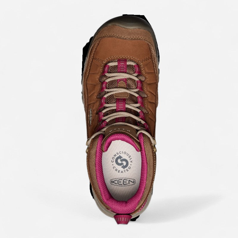 Women's Targhee IV Mid Waterproof Bison/Beaujolais