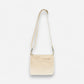 Layla Top Zip Crossbody Bag Alabaster