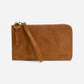 Karina Convertible Wristlet & Wallet Toffee Faux Suede