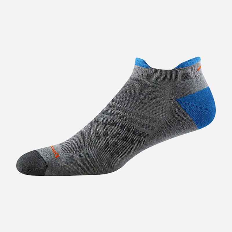 Men's Run Coolmax No Show Tab Ultra Lightweight With Cushion Black