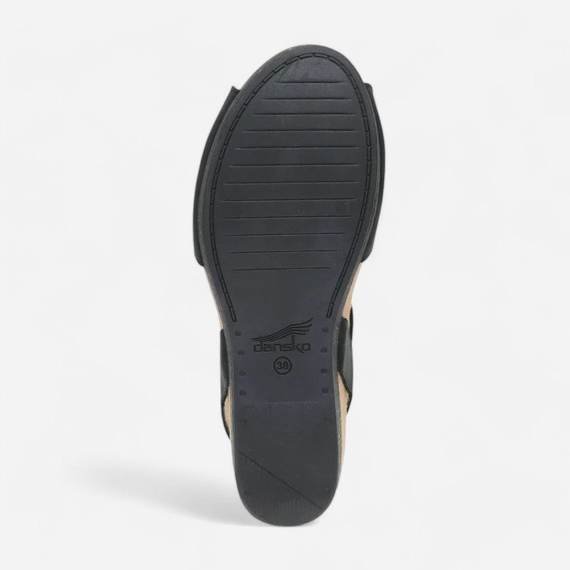 Stella Black Milled Nubuck