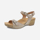 Tricia Blue Milled Burnished